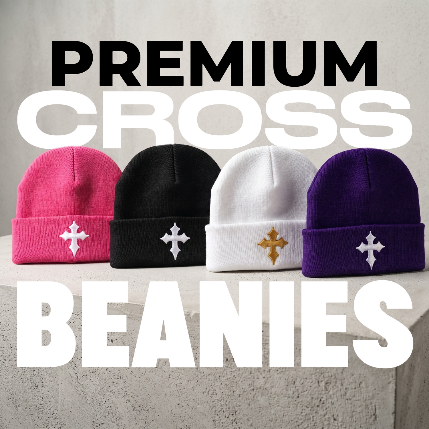 CROSS BEANIES